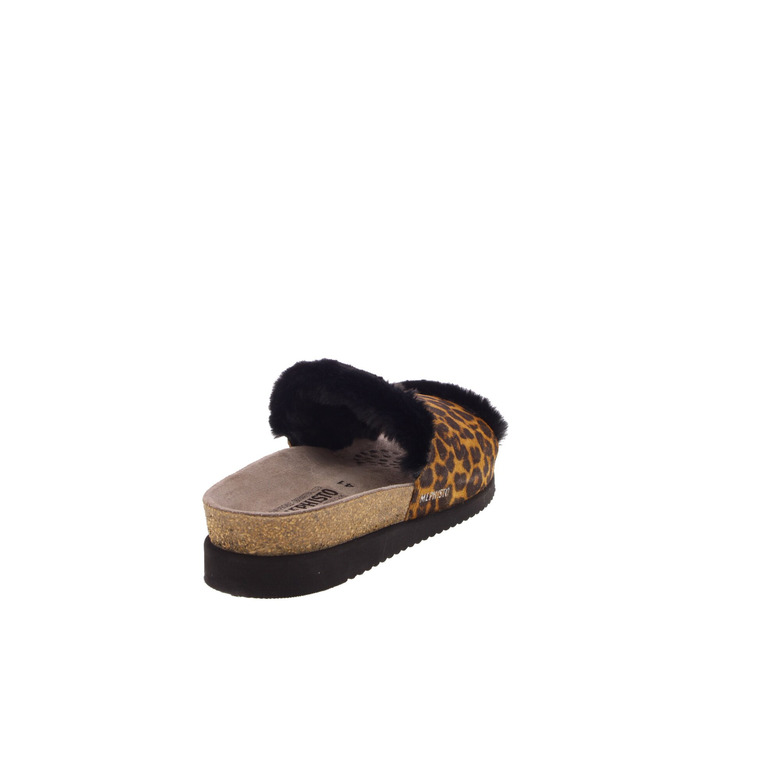 Mephisto thong slippers brown 4
