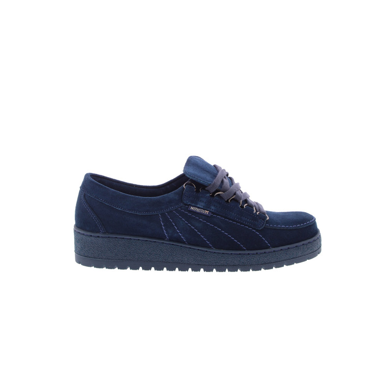 Mephisto lage schoenen blauw