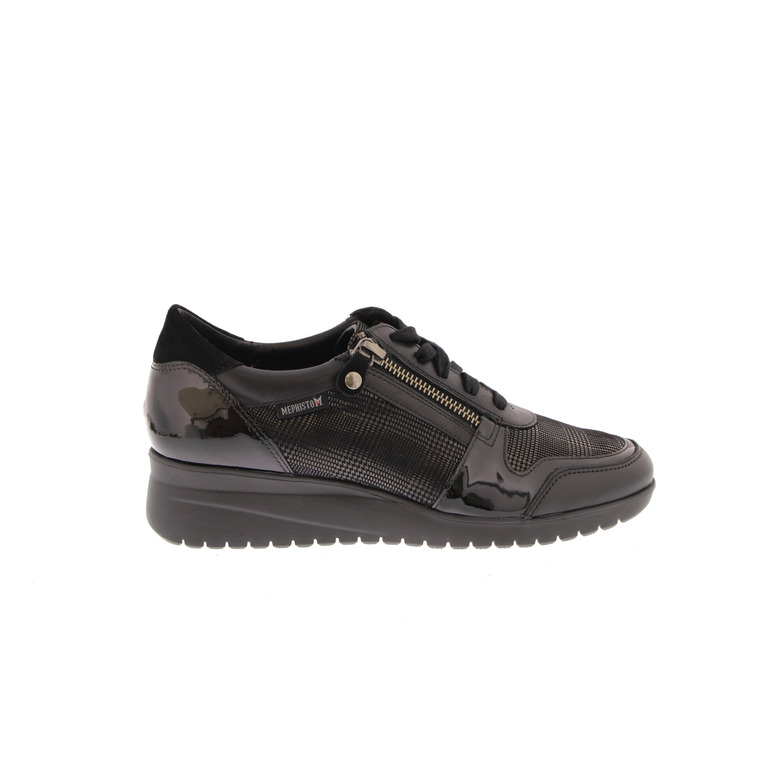 Mephisto niedrige schuhe schwarz