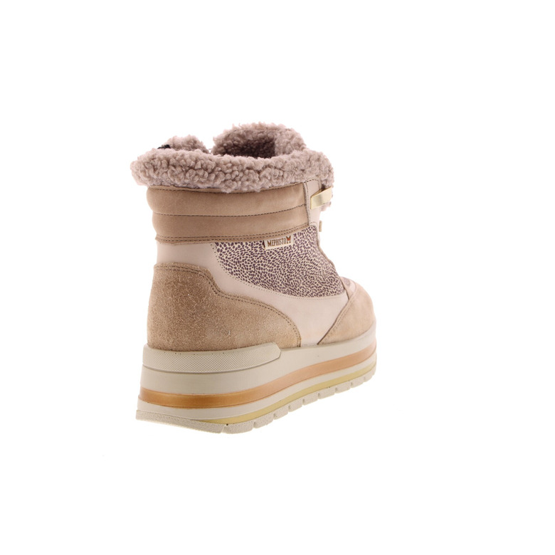 Mephisto lace shoes lightbrown 4