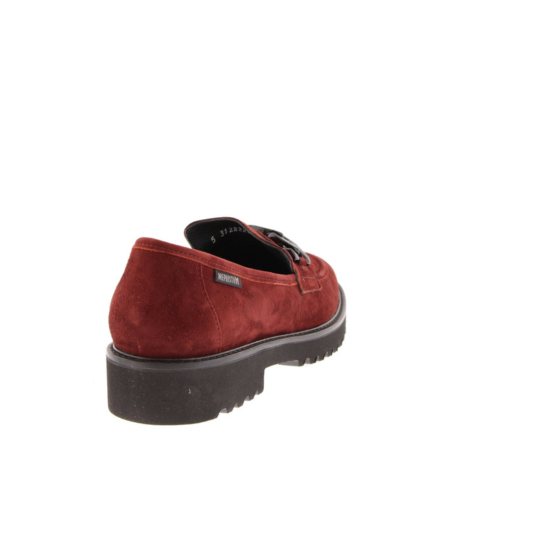 Mephisto moccasins bordeaux 4