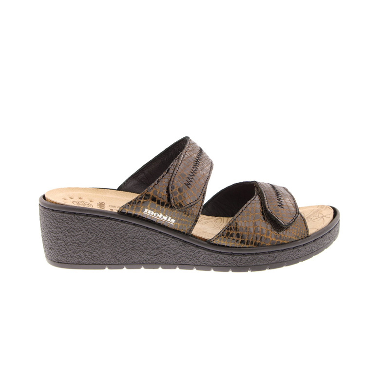 Mephisto Mobils thong slippers brown