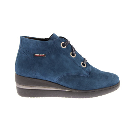 Mephisto Mobils chaussures à lacets bleu