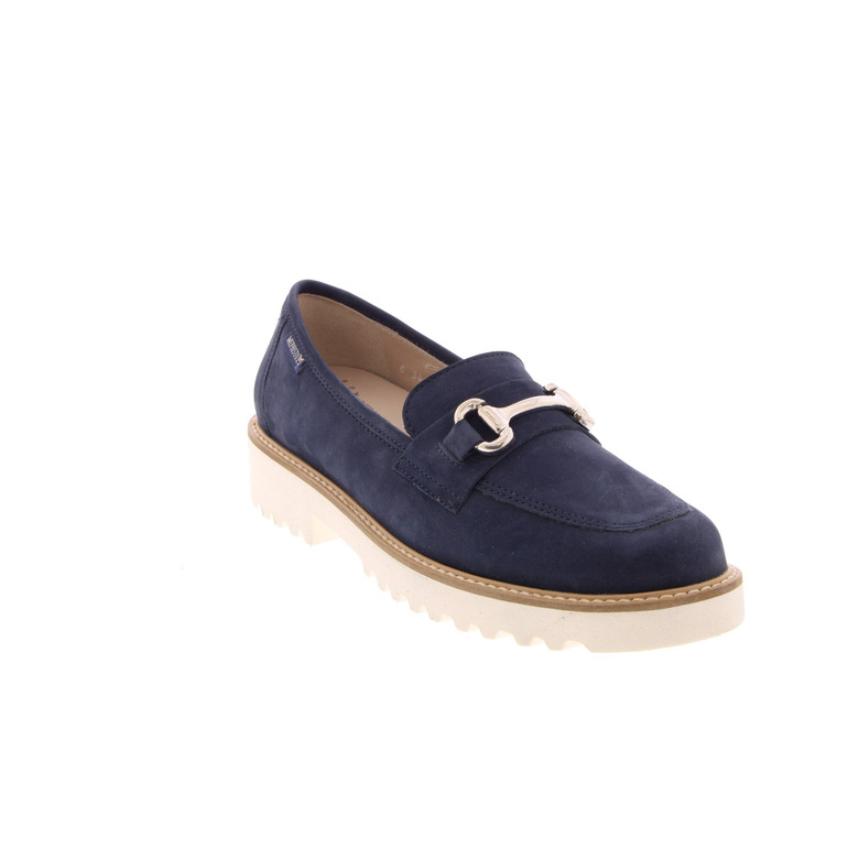 Mephisto mocassins blauw 2