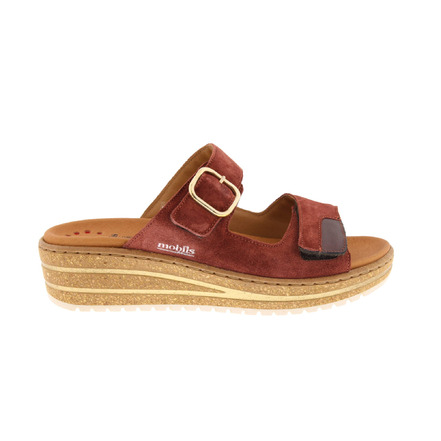 Mephisto Mobils tongs bordeaux