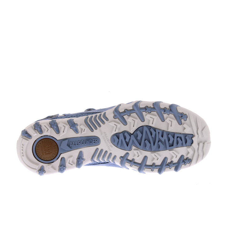Mephisto Allrounder klettverschluss-schuhe blau 5
