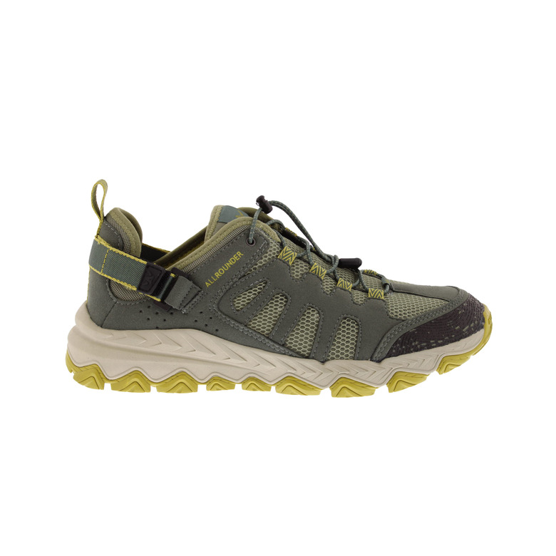 Mephisto Allrounder walking shoes green
