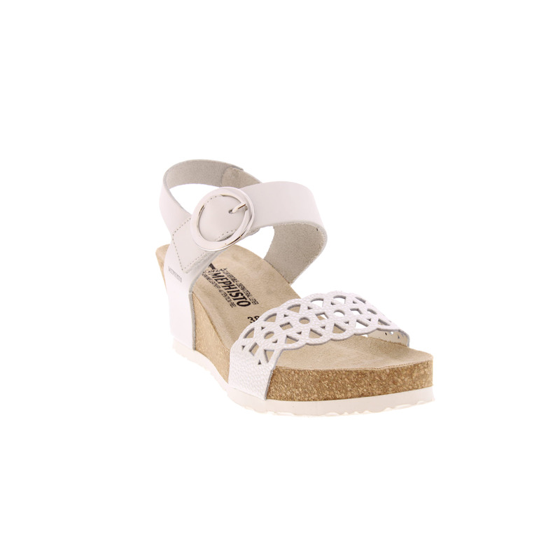 Mephisto sandals white 2