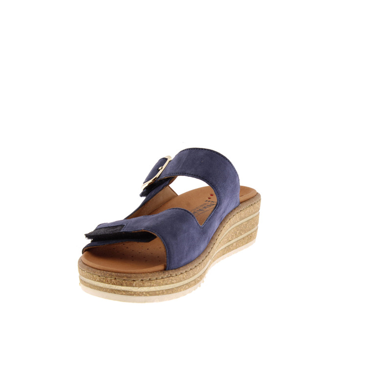 Mephisto Mobils thong slippers blue 3