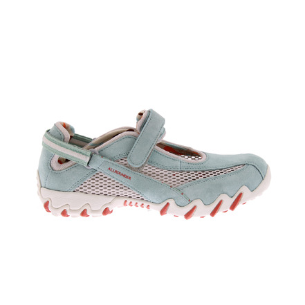 Mephisto Allrounder velcro shoes blue