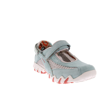 Mephisto Allrounder velcro shoes blue