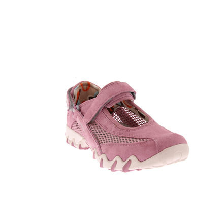 Mephisto Allrounder velcro shoes pink