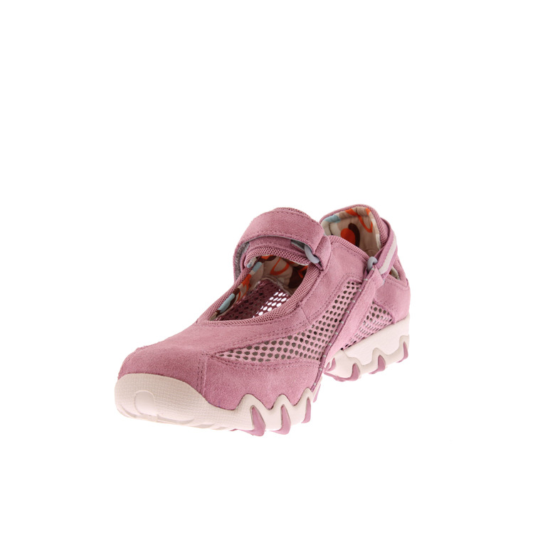 Mephisto Allrounder velcro shoes pink 3