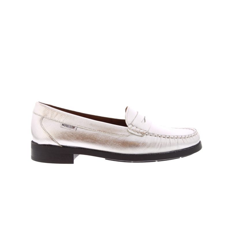 Mephisto mocassins et loafers argent