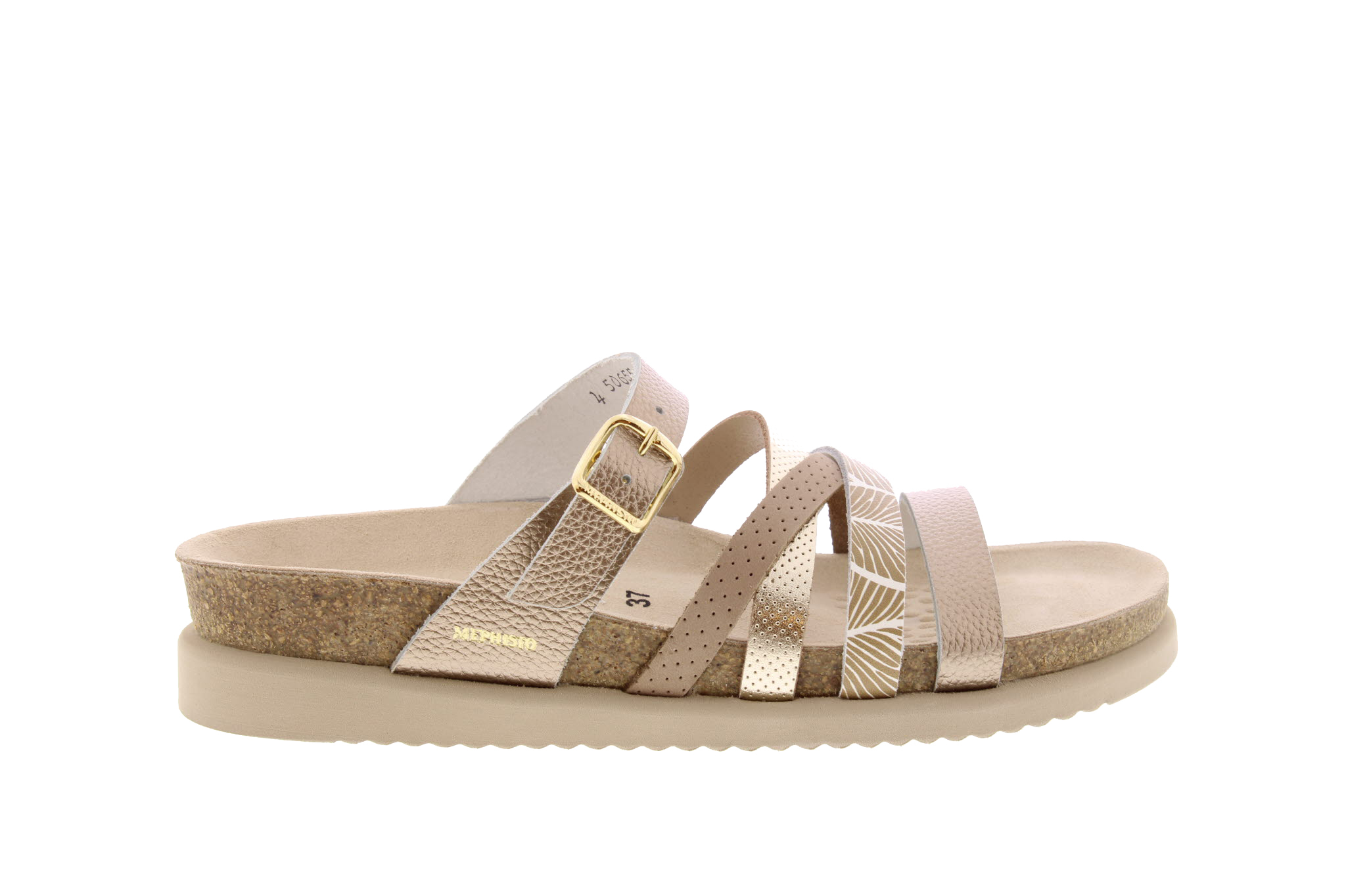 Tongs Mephisto Bronze HULEDA Livraison gratuite Mephisto