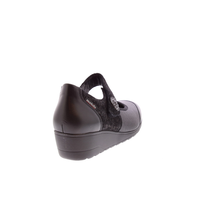 Mephisto Mobils chaussures à velcro noir 4