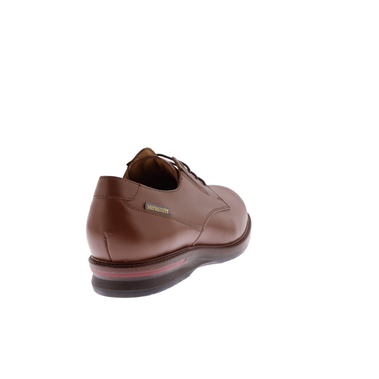 Mephisto lace shoes cognac 4
