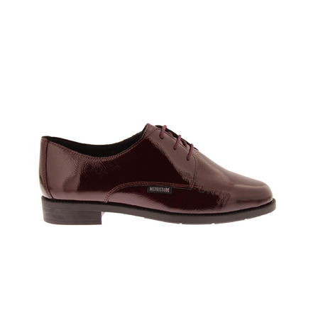 Mephisto chaussures à lacets bordeaux