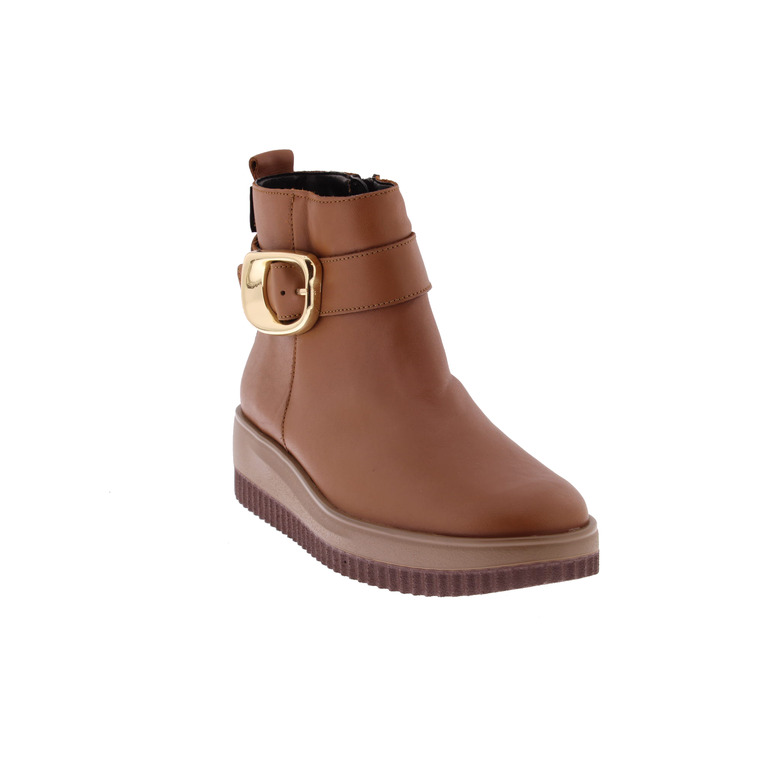 Mephisto enkellaarsjes cognac 2