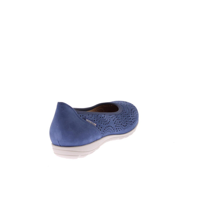 Mephisto ballerina's blauw 4