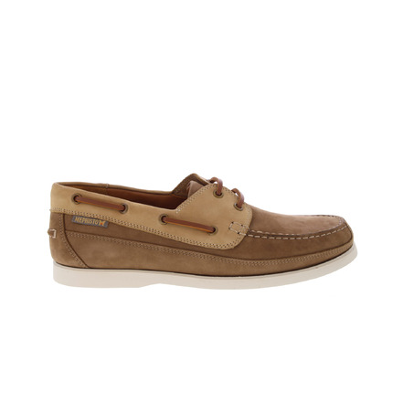 Mephisto boat shoes taupe