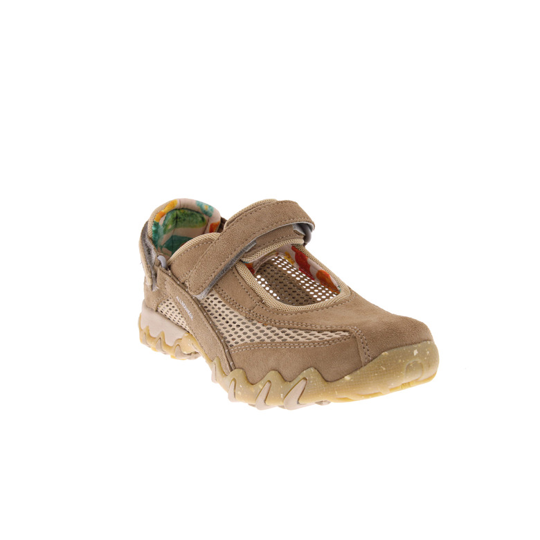Mephisto Allrounder velcro schoenen taupe 2
