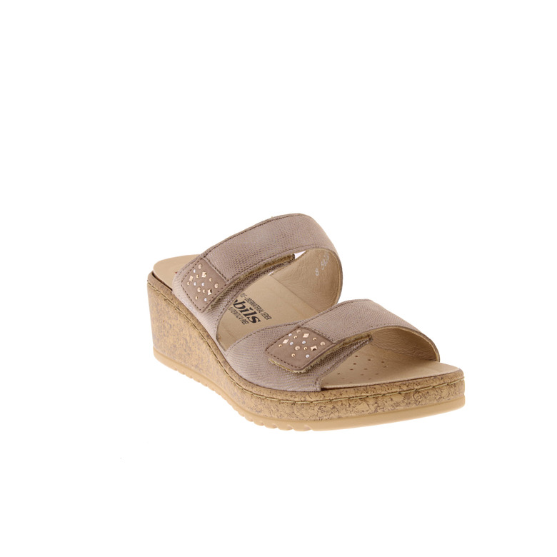 Mephisto Mobils slippers taupe 2