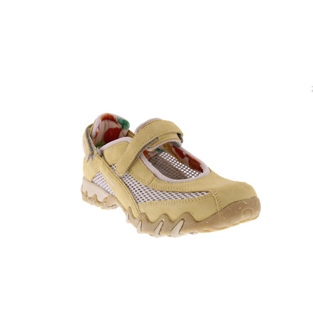 Mephisto Allrounder chaussures à velcro jaune