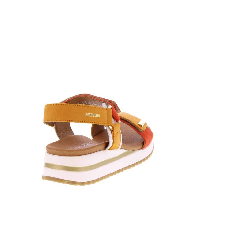 Mephisto sandalen oranje 4