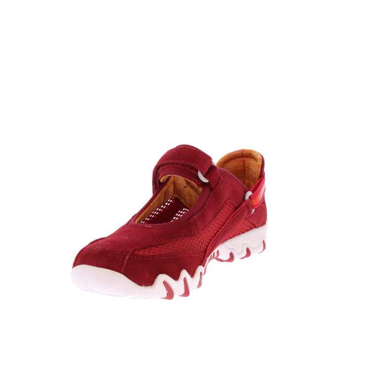 Mephisto Allrounder chaussures à velcro rouge 3