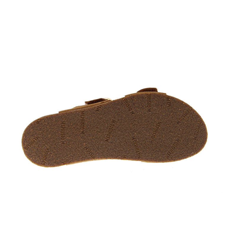 Mephisto slippers cognac 5