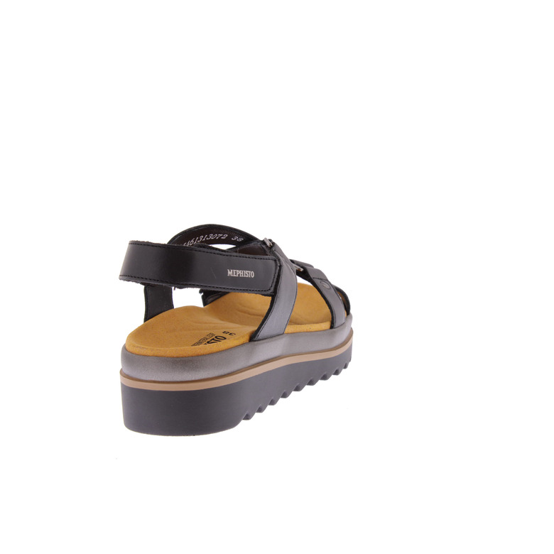 Mephisto sandalen zwart 4
