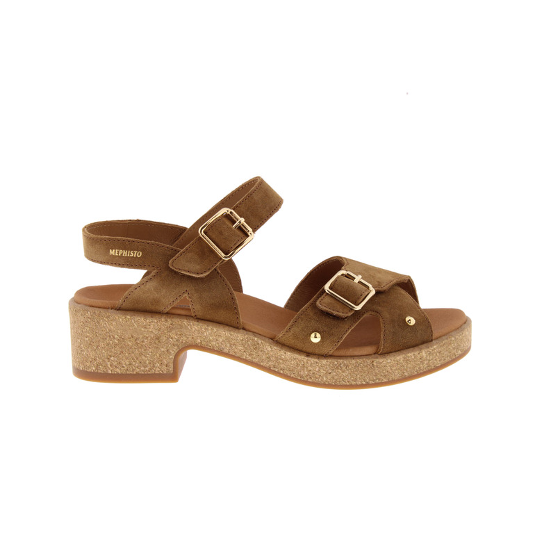 Mephisto sandalen camel 1