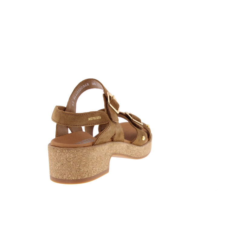 Mephisto sandalen camel 4