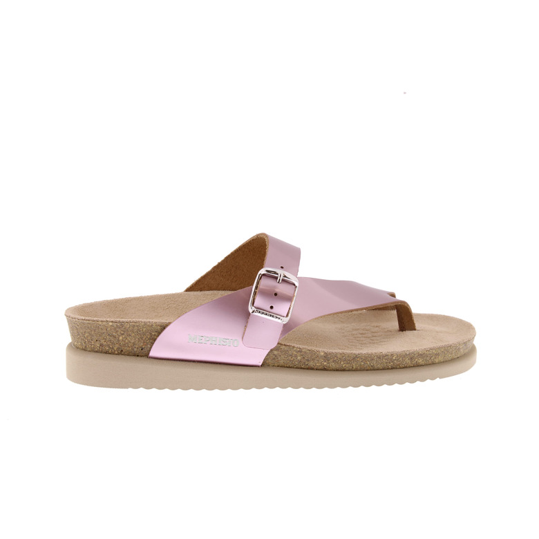 Mephisto slippers rose gold 1