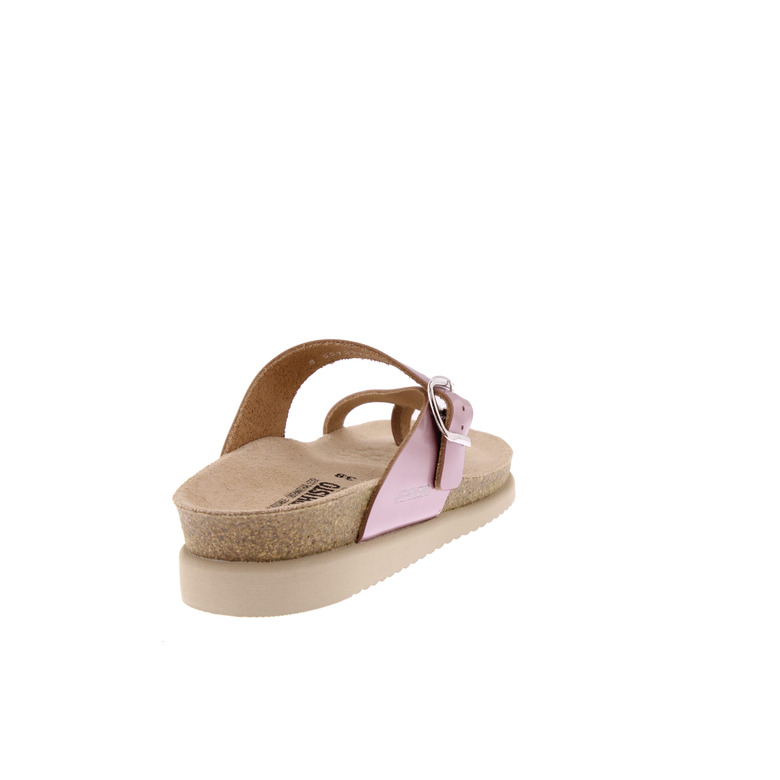 Mephisto slippers rose gold 4