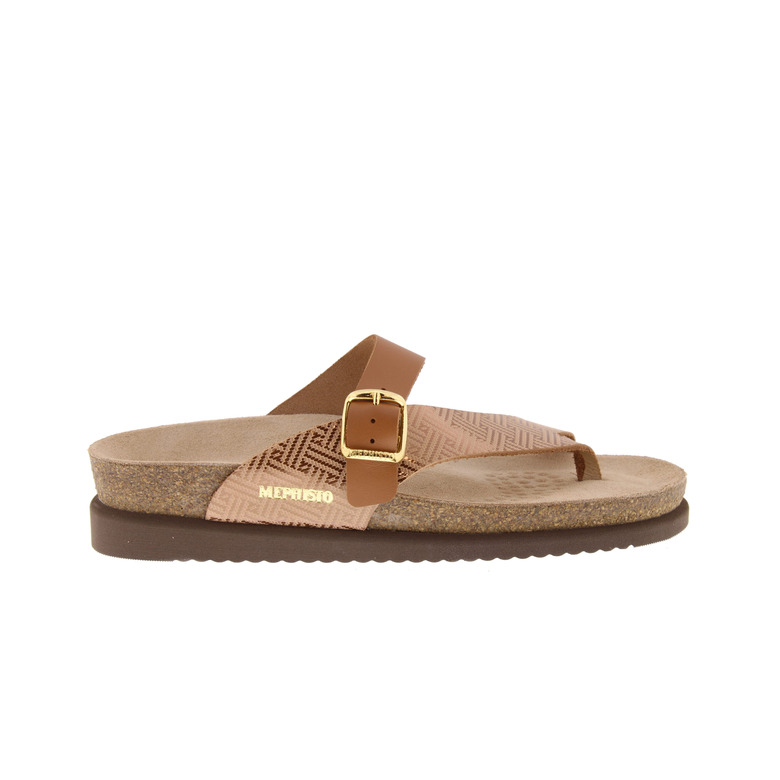 Mephisto slippers cognac 1