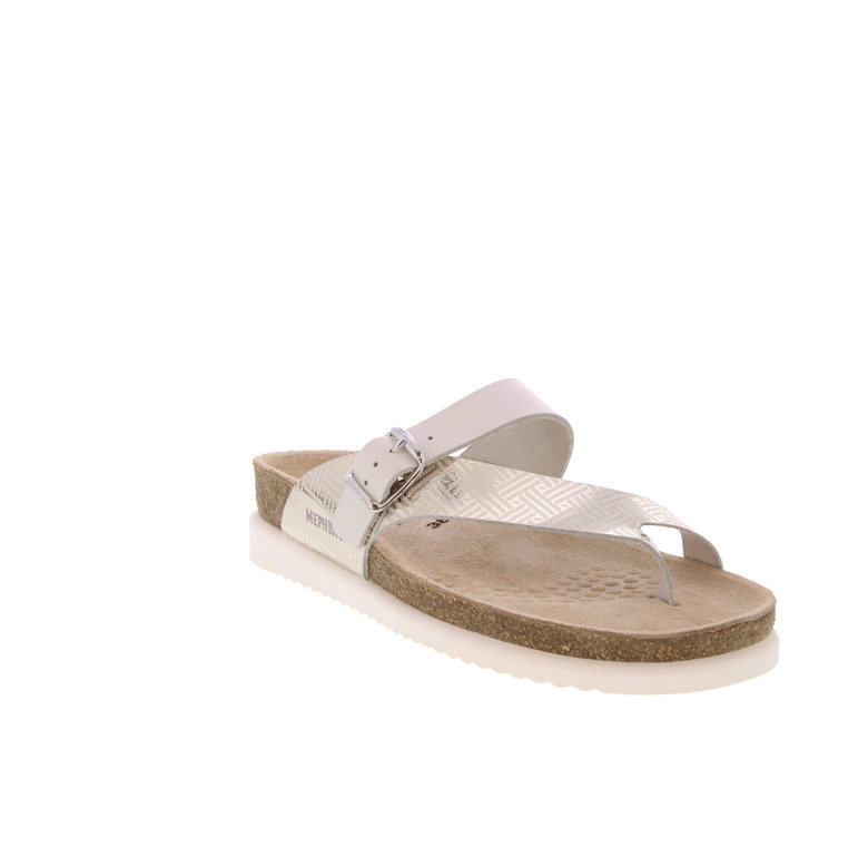 Mephisto slippers zilver 2