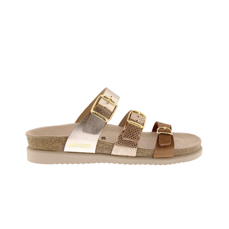 Mephisto slippers goud 1