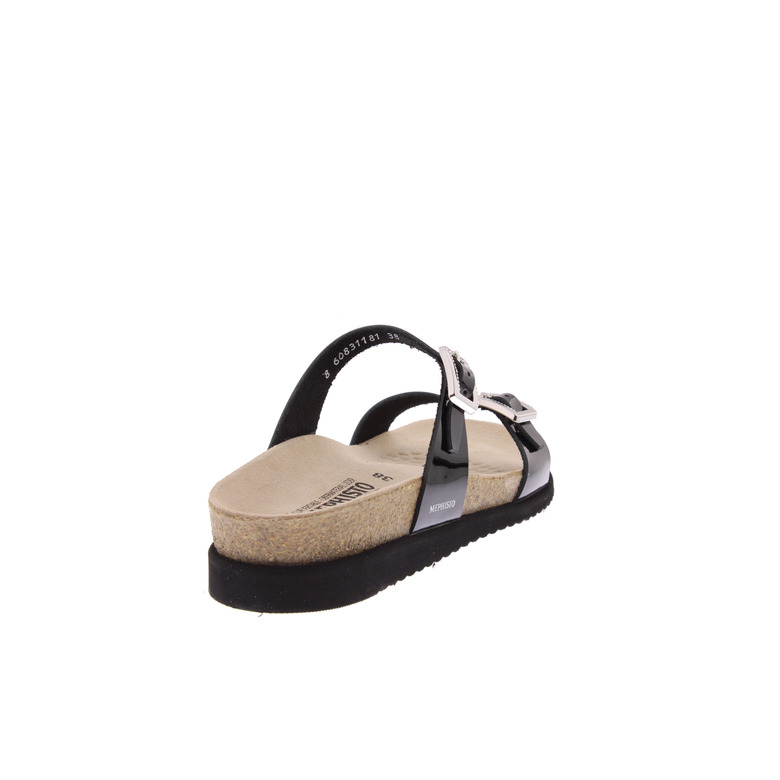 Mephisto slippers zwart 4