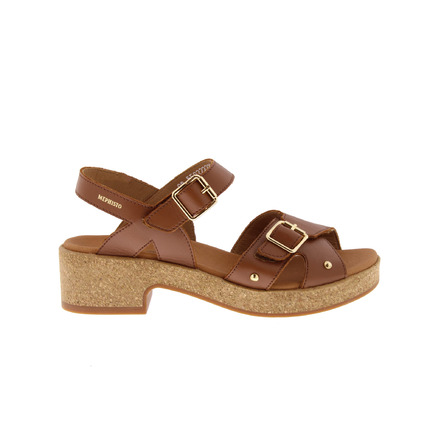 Mephisto sandalen cognac