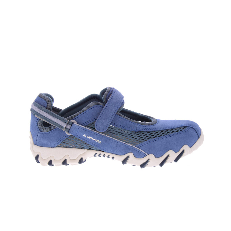 Mephisto Allrounder velcro schoenen blauw 1