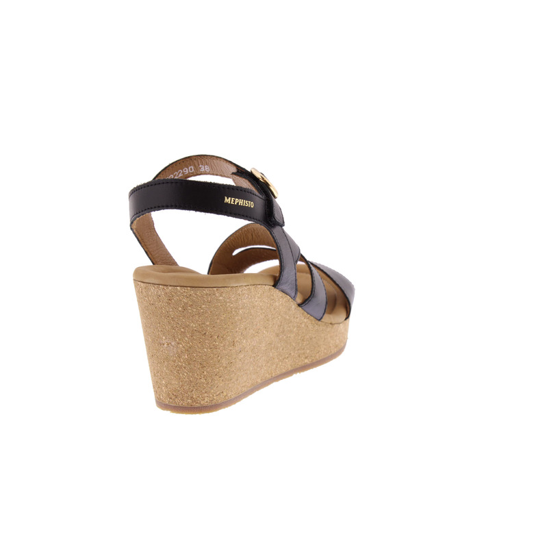 Mephisto sandalen zwart 4