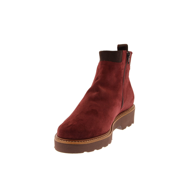 Mephisto Mobils enkellaarsjes bordeaux 3