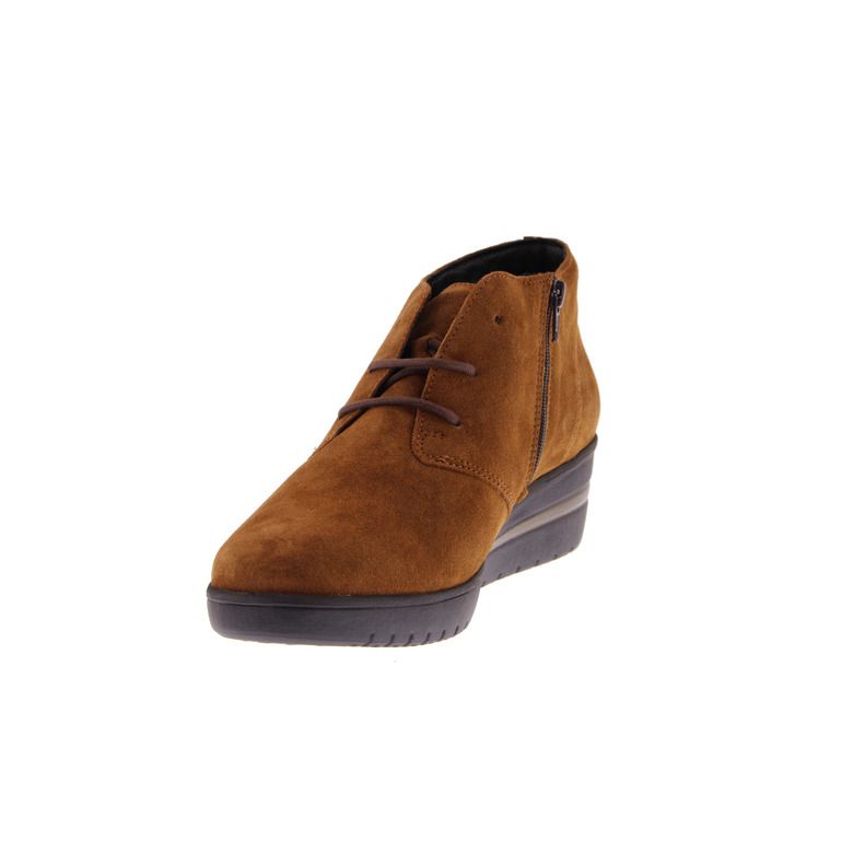 Mephisto Mobils enkellaarsjes cognac 3
