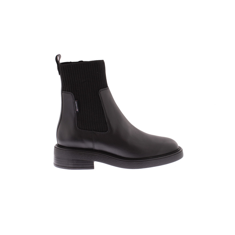 Mephisto enkellaarsjes zwart 1