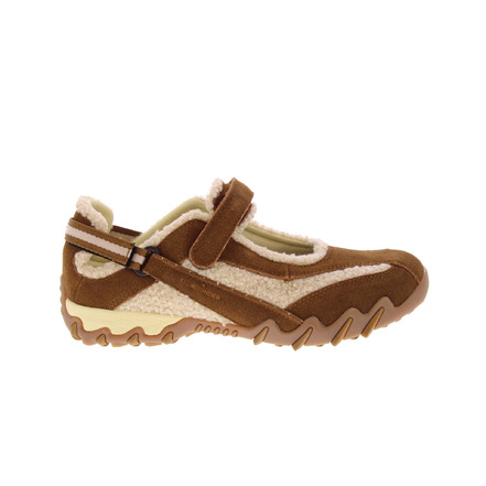 Mephisto Allrounder velcro schoenen cognac
