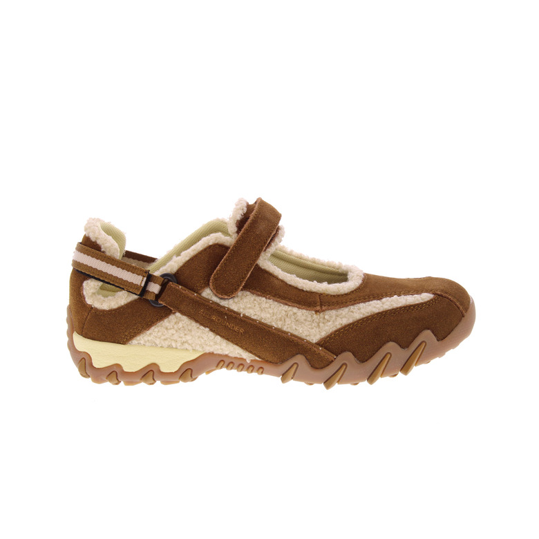 Mephisto Allrounder velcro schoenen cognac 1