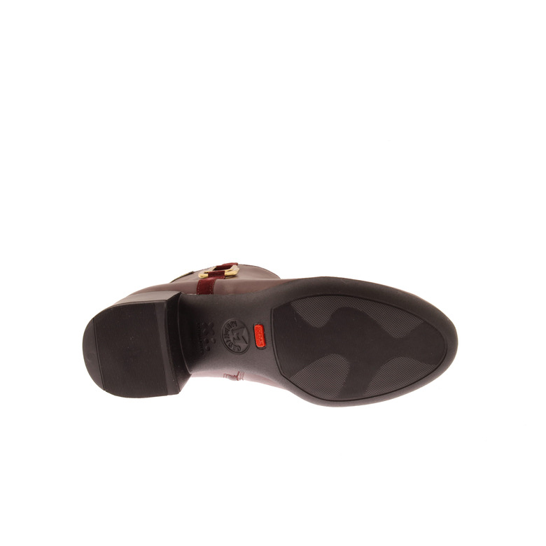 Mephisto enkellaarsjes bordeaux 5