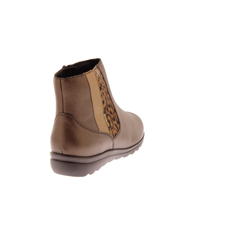 Mephisto Mobils enkellaarsjes brons 4